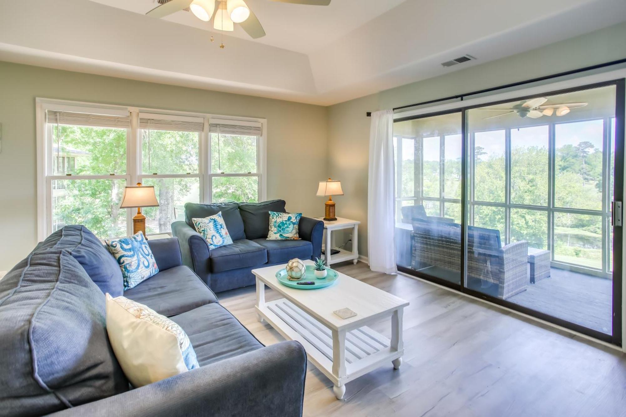 Sunset Beach Golf Condo With Pool About 2 Mi To Beach! Bagian luar foto